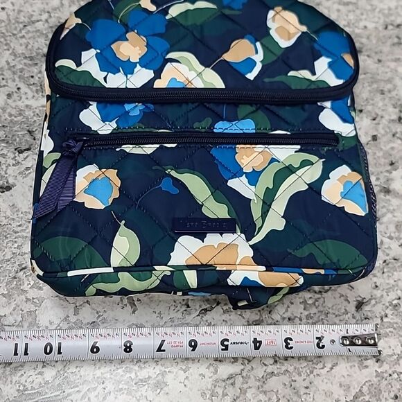 Vera Bradley Performance Twill Crossbody Lunch Tote - Immersed Blooms - Picture 7 of 10